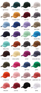 Casquette de baseball en coton 100% à 6 panneaux avec visière incurvée, logo brodé personnalisé OEM, vente en gros d'usine, faible MOQ - Product Image 5