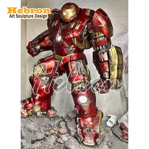 Venta al por Mayor de Fábrica: Estatua de Iron Man de Tamaño Real en Fibra de Vidrio y Resina para Decoración de Interiores, Escultura de <span class=keywords><strong>Hulk</strong></span> Buster en Tamaño <span class=keywords><strong>1</strong></span>/2 - Product Image 2