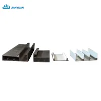 Sistema de aluminio para casa verde, perfiles de aluminio personalizados, 6063