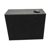 Boîtier de subwoofer arrière de style classique personnalisé pour véhicules (matériau MDF) Service OEM/ODM Accessoires assortis Câblage