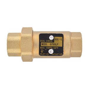 Van kiểm tra kép bằng đồng - Product Image 1