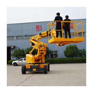 משאית מדלי אוויר מונע דיזל לתחזוקת בניין, 10 מ 'גובה עבודה - Product Image 1