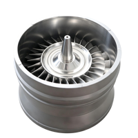 Pièces de turbine sur mesure usinées avec précision par CNC pour les équipements des industries de l'énergie, de l'aviation et du chauffage