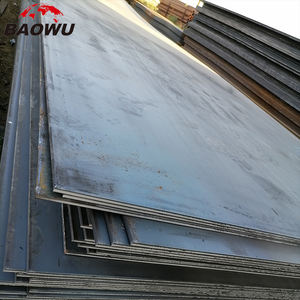 แผ่นเหล็กกล้าคาร์บอนต่ำสำหรับงานก่อสร้างแผ่นเหล็กอ่อนเหล็กกล้าคาร์บอนต่ำแอสเอ็ม A36 Ss400 A53 <span class=keywords><strong>Gr50</strong></span> Q355สีดำสำหรับการก่อสร้าง - Product Image 6