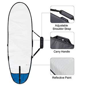 Échantillon gratuit Nouveau design Sacs de transport imperméables pour paddle board, housse de surf, loisirs, pêche, sac de voyage pour double planche de surf - Product Image 3