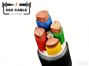 Câble de puissance <span class=keywords><strong>U1000</strong></span> <span class=keywords><strong>R02V</strong></span> 5*25 mm² en cuivre, conducteur isolé XLPE, gaine PVC, selon la norme NFC, pour le client Mauritanie - Product Image 2