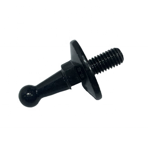 Vis à tête hexagonale en acier inoxydable noir pour homme, goujon fileté, embout de fixation, fixation personnalisée - Product Image 1