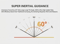 Récepteur RTK South INNO4, équipement de topographie, module international GNSS GPS, logiciel SurvStar évolutif, indice de protection IP68, -45~75°C