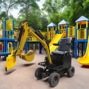 Vente chaude : Produits d'occasion pour parcs d'attractions, mini-excavatrice télécommandée à monnayeur pour enfants - Product Image 1