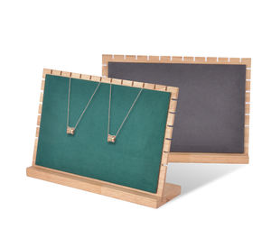 Présentoir à bijoux en bois pour colliers et bracelets, Organisateur de bijoux, Vitrine à colliers - Product Image 3