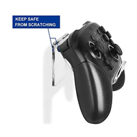 Support mural multifonctionnel en acrylique Ps5 pour console de jeu Support mural rond avec carte magnétique pour la maison ou le bureau
