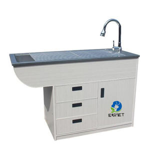 Mesa de Tratamiento y Examen Veterinario de Acero Inoxidable de Alta Calidad EUR VET, Plataforma de Eliminación de Animales - Product Image 3