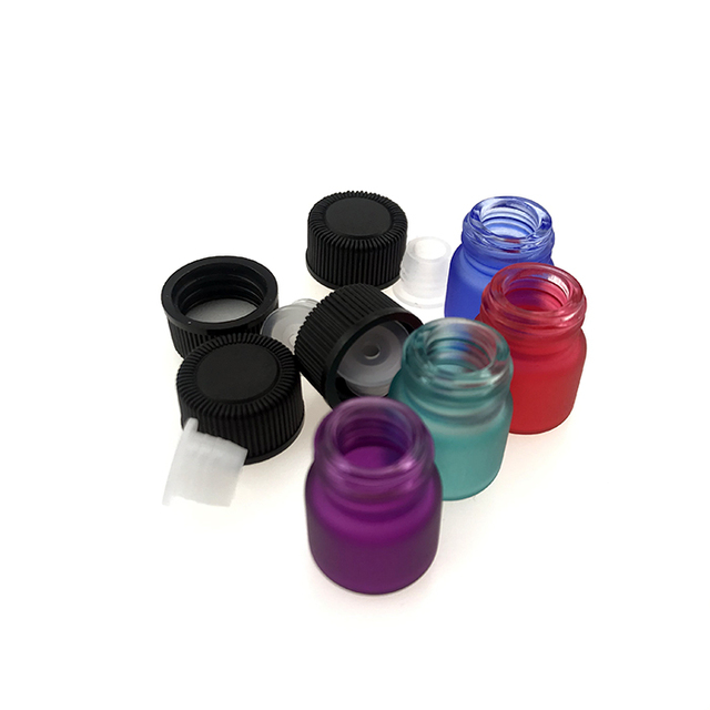 Small Perfume Glass Bottle Glass Vial High Quality 1ml 2ml 3ml 5ml 1/4 Dram 5/8 Dram 1 Ml 2ml Clear Blue Amber Cosmetic