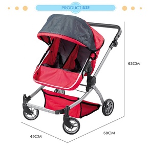 Xe Đẩy Đồ Chơi <span class=keywords><strong>2</strong></span> Trong 1 Fei Li, Xe Đẩy Trẻ Em, Búp Bê Đôi Cao Cấp <span class=keywords><strong>2</strong></span> Trong 1 Có Giỏ Và Tay Cầm Điều Chỉnh Được - Product Image 5