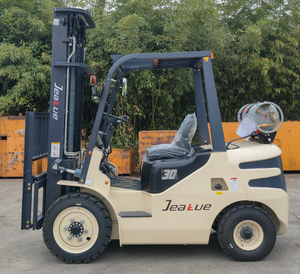 חם ג 'יפ ג' אקואה 3 טון lpg מלגזה 6 מ 'טריפלקס חינם מלא מעלית תדלוק בנזין מלגזה עם מנוע יפני - Product Image 1