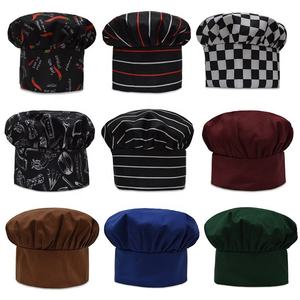 หมวกเชฟแบบกำหนดเองราคาประหยัด สไตล์ unisex ผลิตจากโพลีเอสเตอร์ 100% ปรับขนาดได้ เหมาะสำหรับโรงแรมและร้านอาหาร - Product Image 4