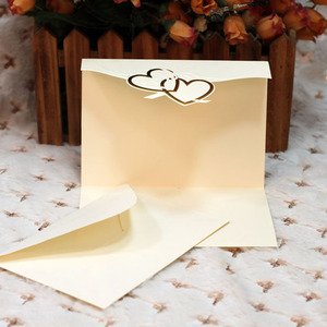 Enveloppe semi-pliable en forme <span class=keywords><strong>de</strong></span> cœur, estampage à chaud, modèle <span class=keywords><strong>de</strong></span> cœur, écriture faite à la main, cadeau d'anniversaire et <span class=keywords><strong>de</strong></span> vœux, vente en gros, pièces - Product Image 5