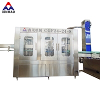 Bouteille entièrement automatique potable équipement d'embouteillage d'eau minérale pure remplissage machine de capsulage ligne de production