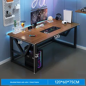 שולחן משחק מחשב מודרני זול שולחן עבודה מעץ לימוד שולחן עבודה הביתה שולחן עבודה בית ספר שולחן כתיבה ספר שולחן כתיבה סטודנט - Product Image 2