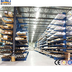 נירוסטה כבד חובה cantiunel rackking אחסון עמיד מדפי אחסון מחסן עמיד מדפים - Product Image 3