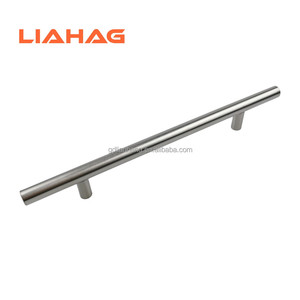 LIAHANG Furniture Gagang Pintu Kabinet Model T dari Baja Tahan Karat 201, Kenop Tarikan untuk Lemari Dapur dan Laci - Product Image 2