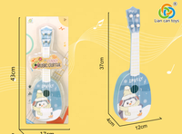 1-3 Children's Toy Small Guitar Mini Four String Musical Instruments Educational Toys Kids Guitar Toy