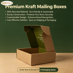 Embalaje <span class=keywords><strong>de</strong></span> Caja Kraft Marrón con Acolchado <span class=keywords><strong>Cajas</strong></span> Grandes Personalizadas con Logo <span class=keywords><strong>para</strong></span> Envíos <span class=keywords><strong>Cajas</strong></span> <span class=keywords><strong>para</strong></span> Empacar Sombreros y <span class=keywords><strong>Ropa</strong></span> - Product Image 4