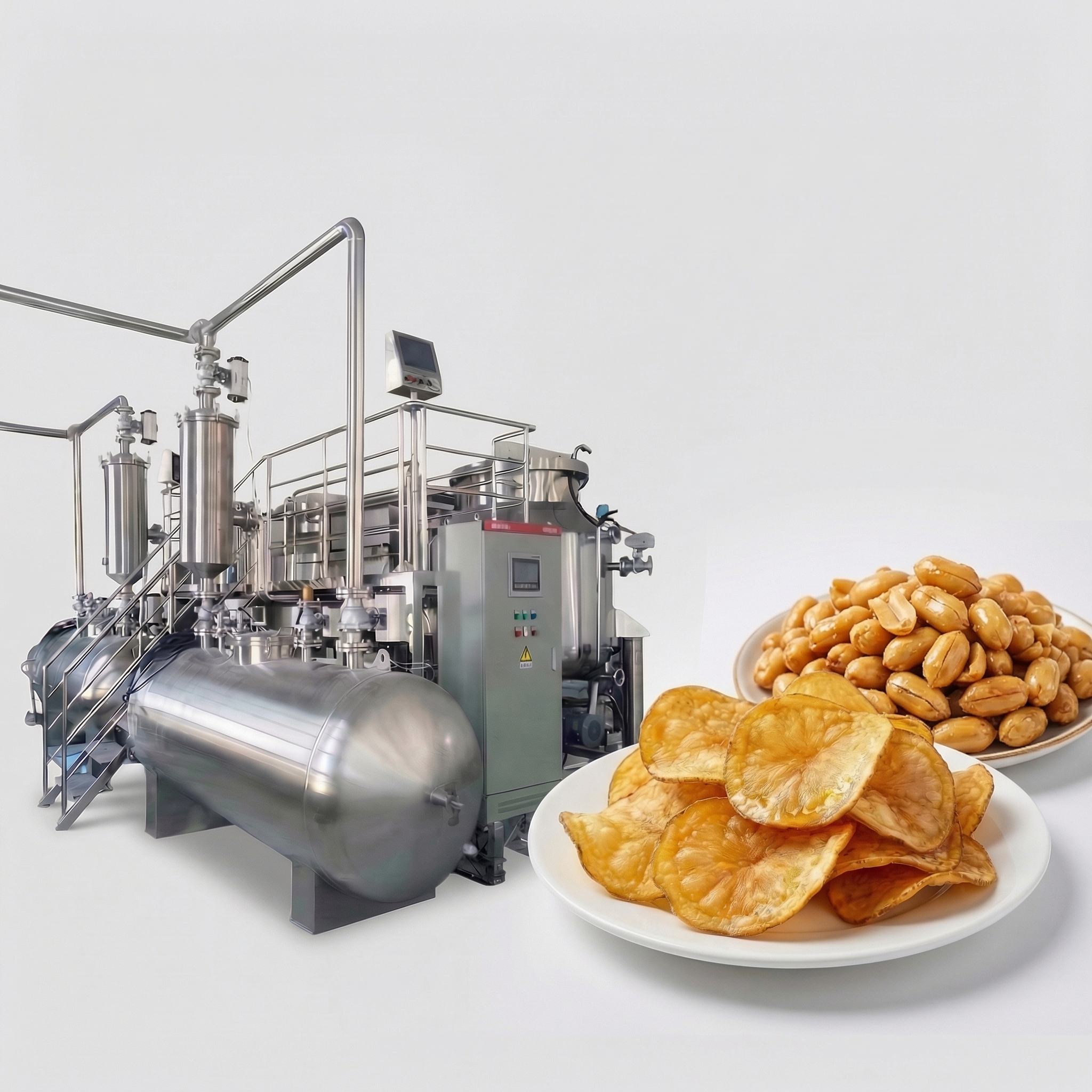 Commercial Low-temperature Vacuum-Sealed Deep Fryer 100kg Capacity Long-Term Warranty Premium Seafood Meat Snacks Processor