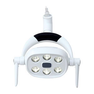 Lámpara Quirúrgica <span class=keywords><strong>Dental</strong></span> Eléctrica para Unidad <span class=keywords><strong>Dental</strong></span>, Temperatura de Color de 5000K, LED de Techo, 6 LED, CA/CC 12-24V - Product Image 1