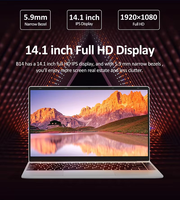 Laptop Tipis Grosir 14 Inci 15.6 Inci Intel 3855U RAM 8GB SSD 256GB Panel IPS Nirkabel Bekas untuk Gaming dan Bisnis