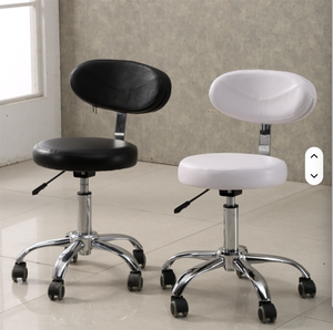 Modern Dining Kitchen Rolling <b>Adjustable</b> Leather Tattoo Beautys Salon Luxury <b>Bar</b> Pedicure <b>Stool</b> Chairs - Product Image 3