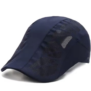 Gorra de Algodón Estilo Vintage Personalizada para Hombre, Gorra de Golf Casual con Protección Solar y Diseño a Cuadros, Gorra con Visera para Todas las Estaciones - Product Image 3