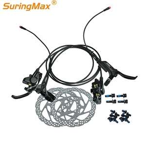 Conector Impermeable para Manguera de Freno Delantera Izquierda y Trasera Derecha, Freno de Disco Hidráulico RSX para <span class=keywords><strong>Bicicleta</strong></span> Eléctrica, Caliper de Freno de Disco con Corte de Energía de 180*2mm - Product Image 1