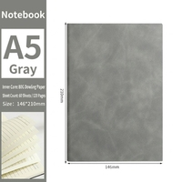 Cuaderno Personalizado A5 con Logotipo de Empresa, Impresión para Oficina, Cuero PU Tipo Piel de Oveja para Empresas, Cuaderno para Empleados, Diseño Personalizable