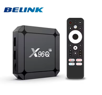 TV Box Android 2025 X96Q Quad Core RK3518 4K con WiFi6 de Doble Banda 2.4G/5G, 16GB EMMC, 2GB DDR3, Reproductor Multimedia
