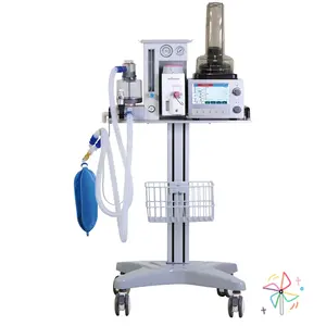 Cama de Hospital médica Veterinária Vet Equipamento Inalação Ventiladores com monitor