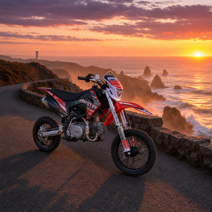 Moto tout-terrain Nicot PT2 125cc, Pit <span class=keywords><strong>Bike</strong></span> 4 temps refroidi par air, légère (83 kg), moto cross pour sports de plein air - Product Image 1