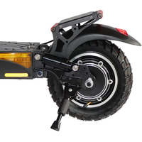Scooter électrique pliable haute performance tout-terrain, étanche, avec deux moteurs 48V 800W et batterie lithium 13/15/20Ah
