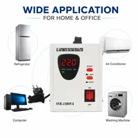 Stabilisateur d'appareils électroménagers 1500VA-3000VA, régulateur de tension automatique pour réfrigérateur, téléviseur, ordinateur avec protection contre les surtensions
