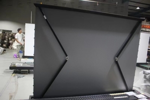 Pantalla de Proyección Motorizada Wupro ALR de 72-150 Pulgadas, Fabricada con Tela OEM, PET Soft Crystal CLR, Motorizada LeApex-Mixed-100" - Product Image 4