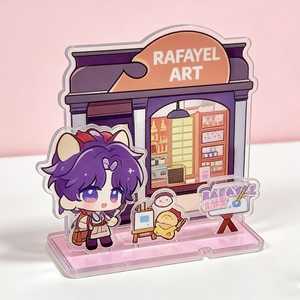 OEM ODM Standee en acrylique Love and Deepspace, Figurine Chibi, Décoration de bureau, Merchandise fanmade sur le thème de l'anime, Cadeau pour joueur - Product Image 5
