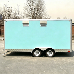 Food Truck Tuk-Tuk Haut de Gamme Personnalisé en Aluminium et Fibre de Verre pour Frites, avec Cuisine Prête à l'Expédition pour Vente de Bonbons - Product Image 4