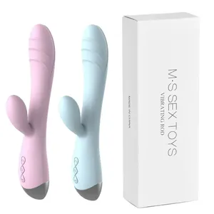 USB wiederauf ladbarer kabelloser AV-Vibrator für Zauberstab Frauen Klitoris Stimulator Dildos Kaninchen Vibrator Sexspielzeug für Erwachsene - Product Image 1