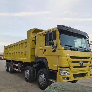 Camion à benne miniature HOWO 8x4, moteur 8x4, utilisé en chine, 336/375 dans le prix offert, livraison gratuite - Product Image 1