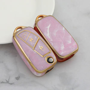 Coque de protection pour clé de voiture en TPU souple de qualité supérieure pour <span class=keywords><strong>Fiat</strong></span> <span class=keywords><strong>500</strong></span> Panda Ducato 500L Punto Lancia Musa porte-clés porte-clés sac usine directe - Product Image 6