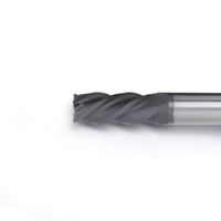 ZHY vente en gros personnalisé hrc 45 55 60 65 cnc 2 cannelures 4 cannelures micro nez sphérique carré rayon d'angle fraise en graphite fraise en bout