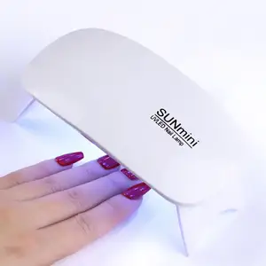 Good Selling Uv Nail Lamp Rechargeable Custom Mini Nail Suppliers Mini Potable 6W UV LED Nail Lamp Dryer For Curing Gel Polish