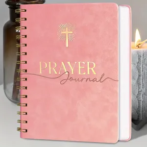 Xoắn ốc máy tính xách tay cá nhân được thiết kế A5 Tạp Chí máy tính xách tay tùy chỉnh thiết kế lót Máy Tính Xách Tay Cá Nhân 180 ngày da cầu nguyện Tạp Chí - Product Image 5