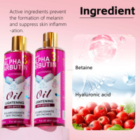 La Nouvelle Huile Corporelle Nettoyante Carotone Éclaircissante au Curcuma Parfumée Arabe pour Massage, Huile Éclatante pour la Peau