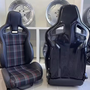 Sièges baquets en carbone best-seller, cuir PVC, suède, <span class=keywords><strong>Recaro</strong></span> Sportster CS, luxe <span class=keywords><strong>Recaro</strong></span> - Product Image 1